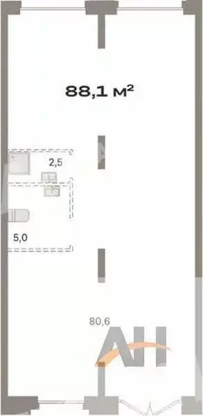 Помещение свободного назначения в Москва Тагильская ул., 6 (88 м) - Фото 2