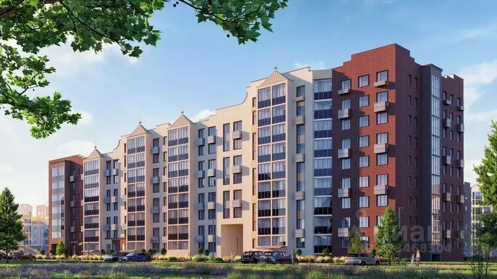 2-к кв. Ульяновская область, Ульяновск просп. Авиастроителей, 22 (74.0 ... - Фото 2