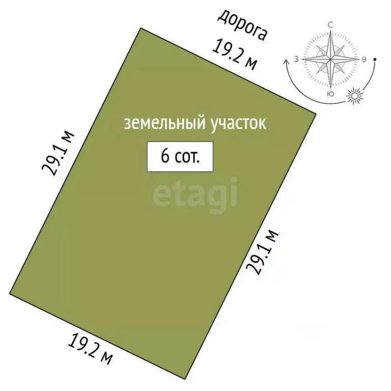 Участок в Крым, Симферопольский район, с. Мирное  (6.0 сот.) - Фото 2