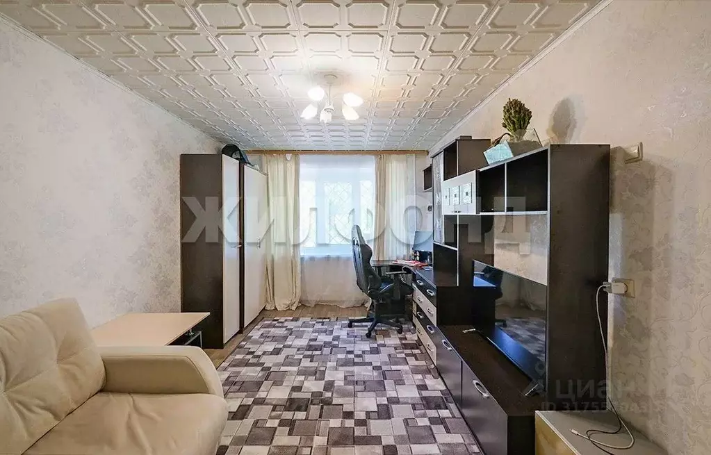 1-к кв. Новосибирская область, Новосибирск ул. Забалуева, 21/1 (29.9 ... - Фото 0