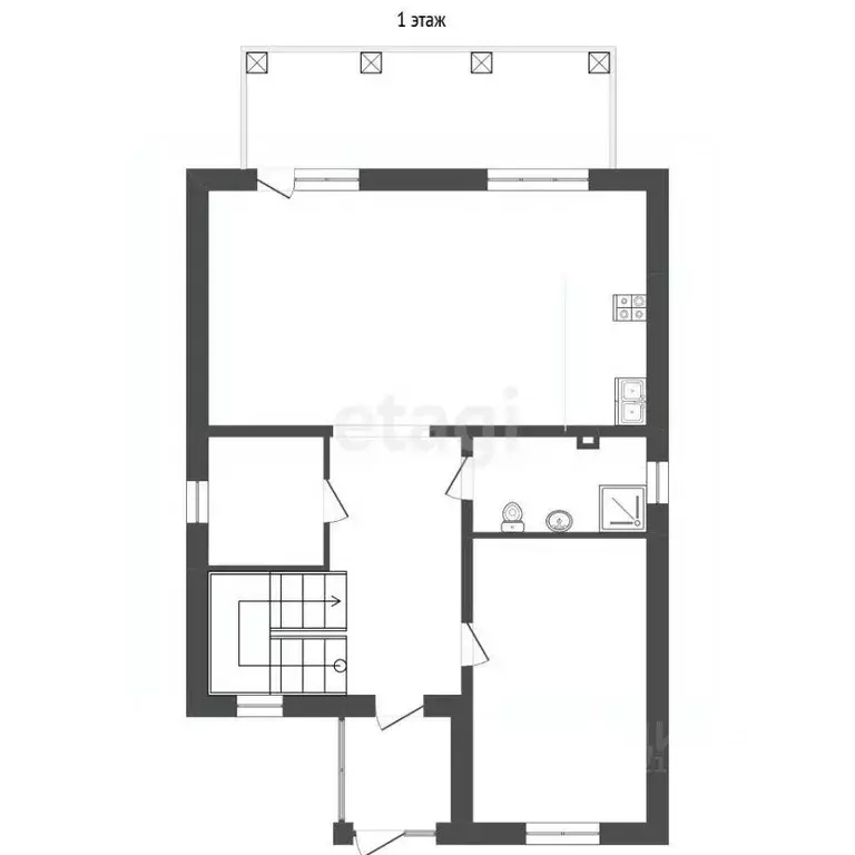 Дом в Калининградская область, Приморск ул. Новая, 11 (234 м) - Фото 1