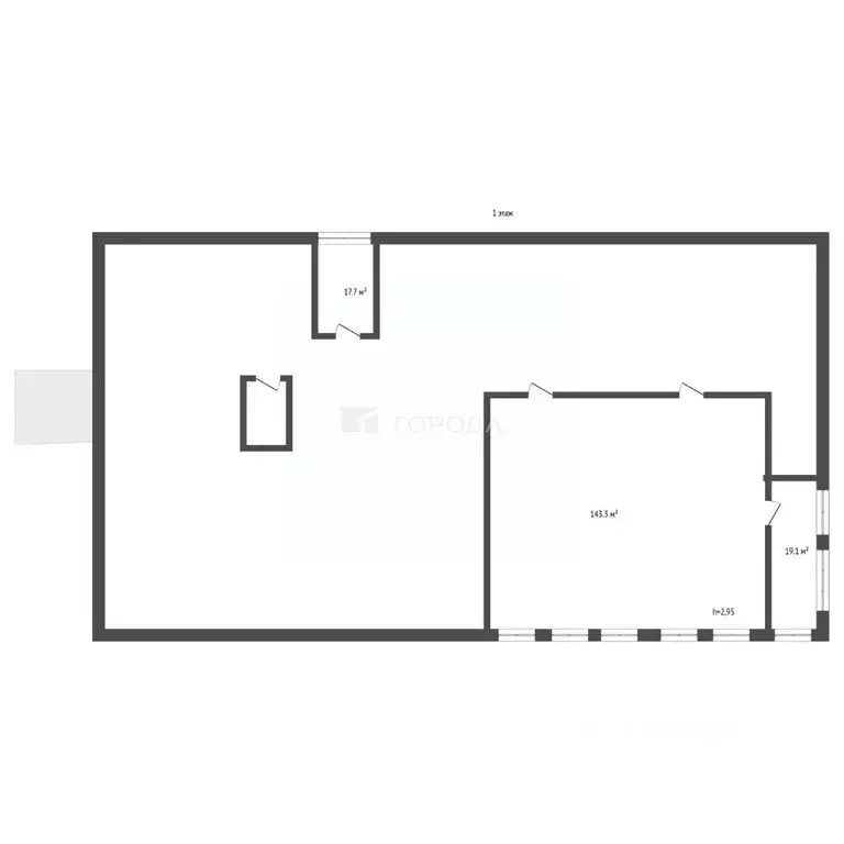 Помещение свободного назначения в Кемеровская область, Новокузнецк ул. ... - Фото 2