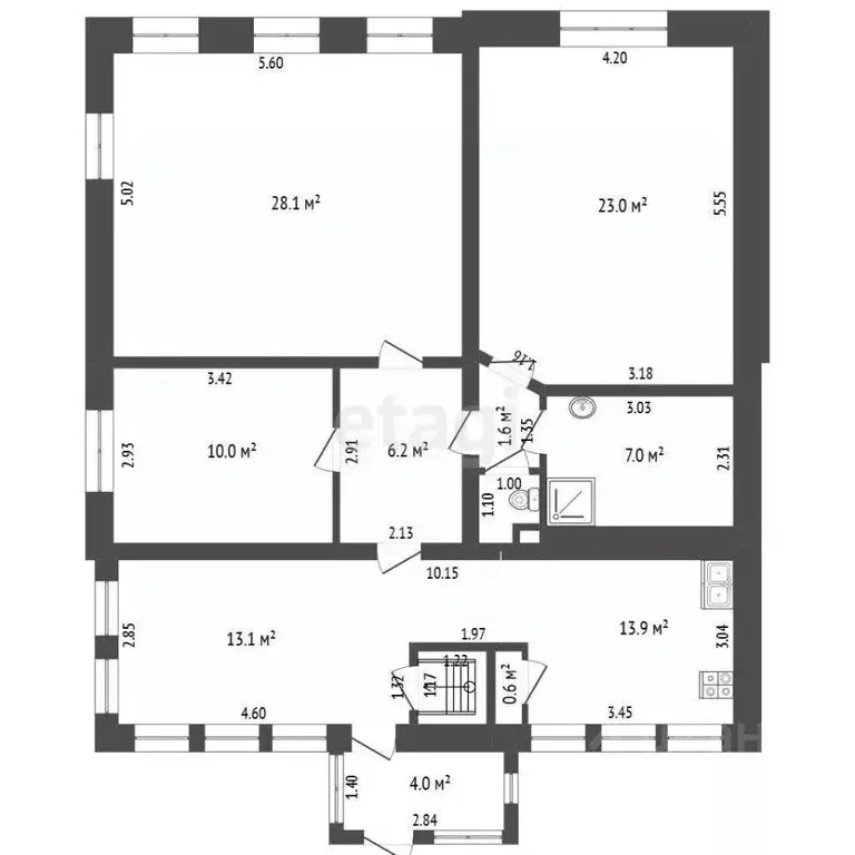 Дом в Воронежская область, Борисоглебск Западный пер. (108 м) - Фото 2