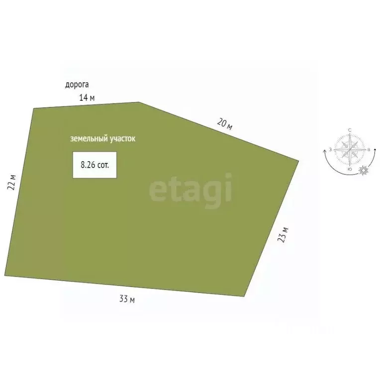 Участок в Крым, Судак муниципальный округ, с. Миндальное, Солнечная ... - Фото 2