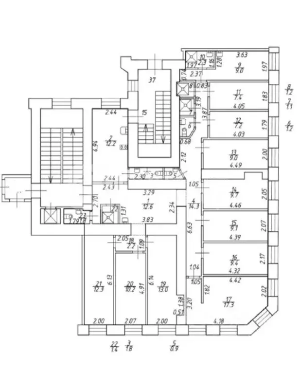6-к кв. Санкт-Петербург Бронницкая ул., 13 (167.0 м) - Фото 2