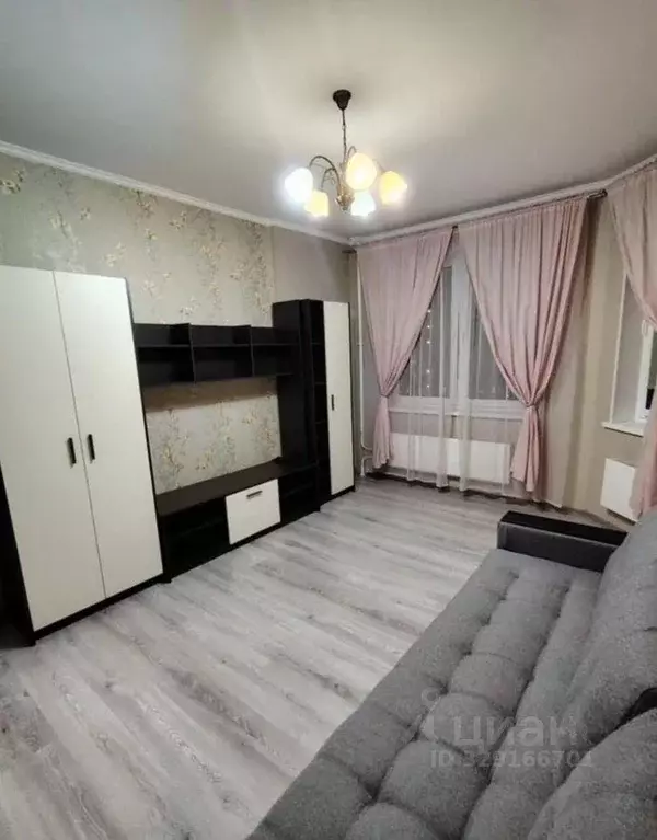 Квартира, 1 комната, 36.2 м - Фото 1