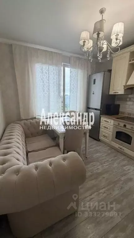 1-к кв. Санкт-Петербург дор. Муринская, 14к2 (33.7 м) - Фото 1