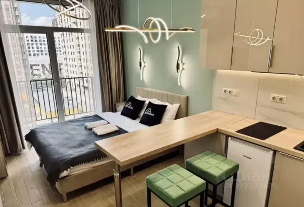 Студия Москва Березовая аллея, 19к2 (20.0 м) - Фото 1