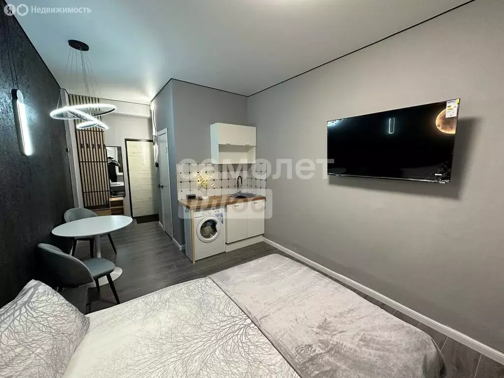 Квартира-студия: Екатеринбург, проспект Космонавтов, 52А (18 м) - Фото 2