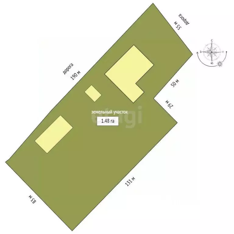 Склад в Тюменская область, Тюмень Новая ул., 33с3 (1500 м) - Фото 1
