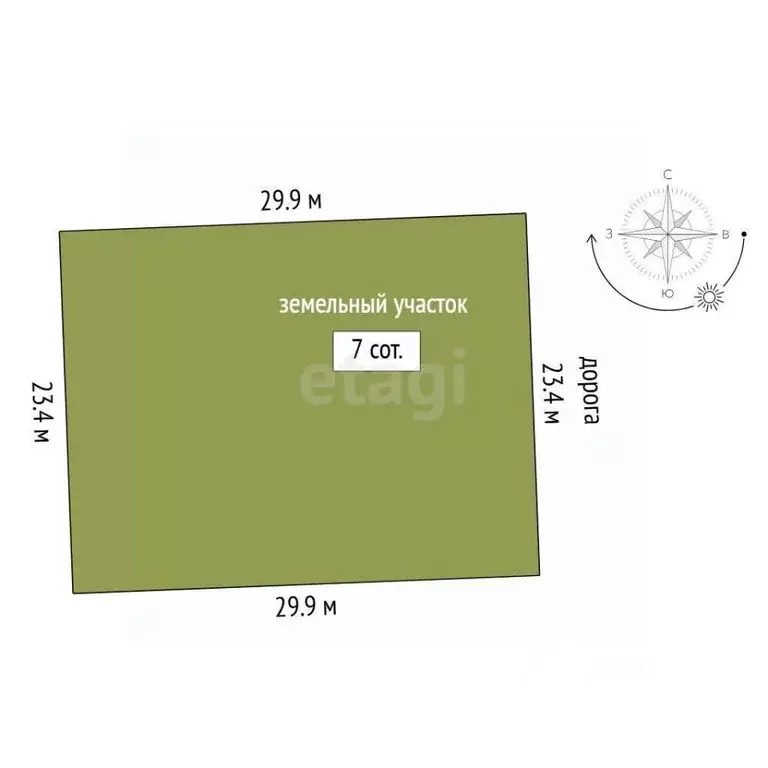 Участок в Тюменская область, Тюменский муниципальный округ, д. Якуши ... - Фото 2