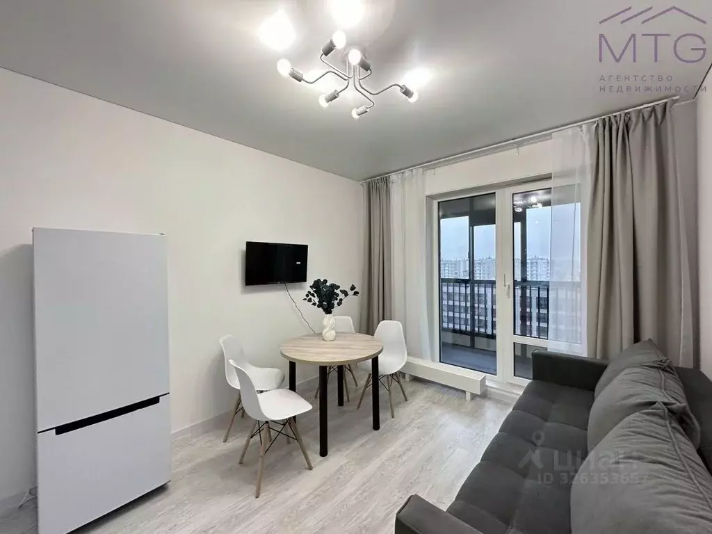 1-к кв. Санкт-Петербург ул. Ультрамариновая, 5 (30.5 м) - Фото 1