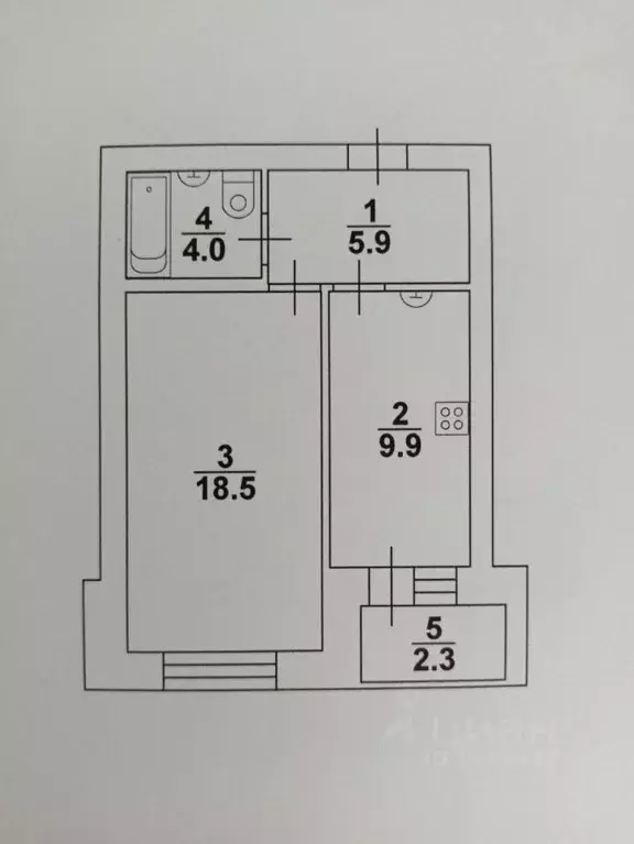 1-к кв. Саратовская область, Саратов ул. Имени С.П. Лисина, 10 (38.6 ... - Фото 2