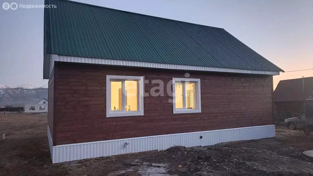 Дом в село Усть-Кокса, Луговая улица (92 м) - Фото 1