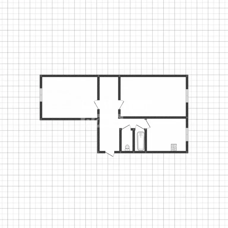 2-к кв. Липецкая область, Липецк ул. Имени Семашко, 21 (47.0 м) - Фото 2