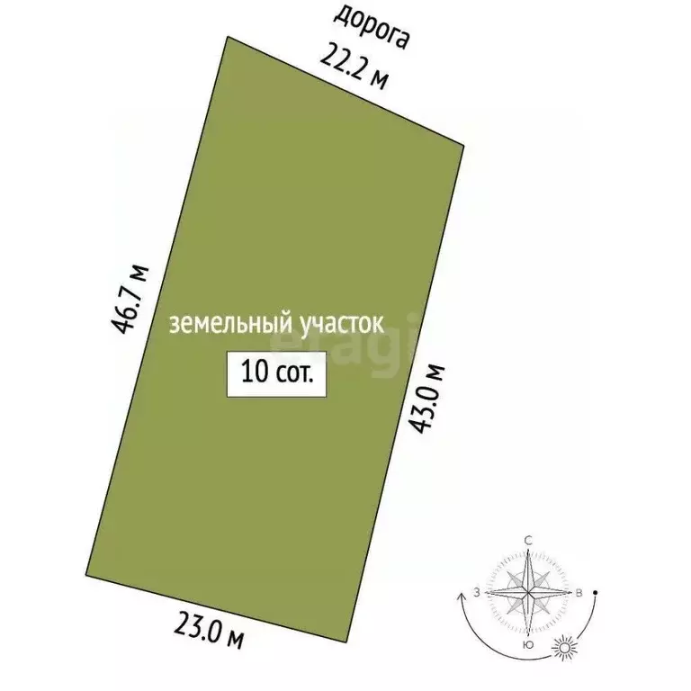 Участок в Коми, Ухта Заречная ул. (8.5 сот.) - Фото 1