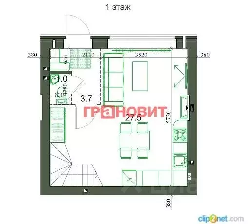 3-к кв. Новосибирская область, Новосибирский район, Мичуринский ... - Фото 1