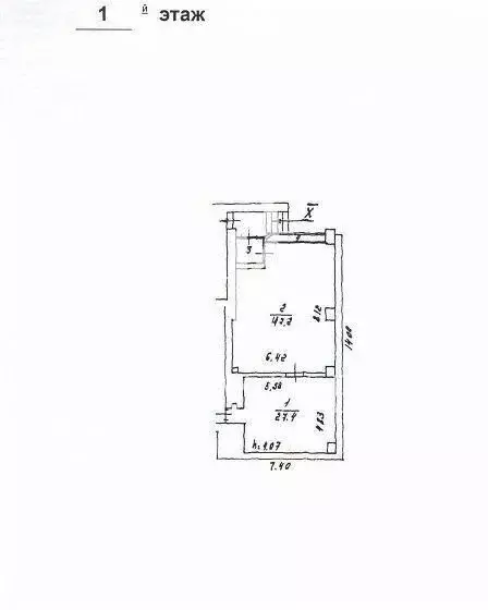 Помещение свободного назначения в Москва Бутырская ул., 15 (80 м) - Фото 2