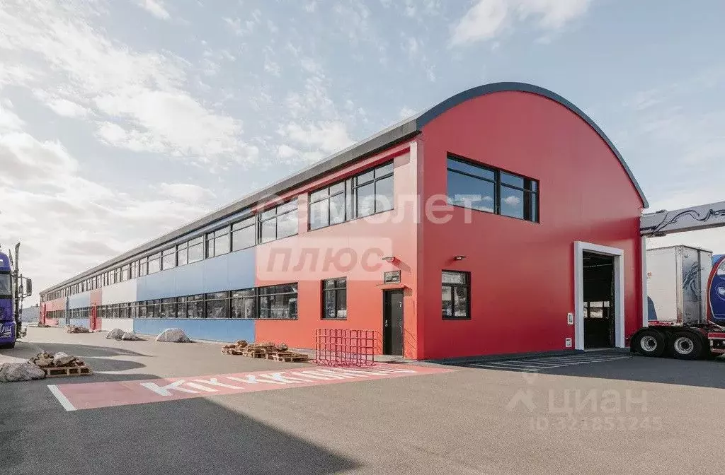 Склад в Московская область, Чехов муниципальный округ, д. Лешино 45 ... - Фото 1