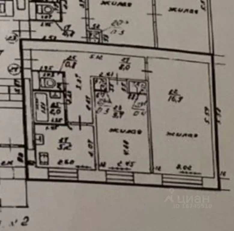 2-к кв. Калининградская область, Багратионовский муниципальный округ, ... - Фото 1