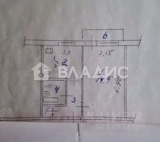 1-к кв. Пензенская область, Пенза просп. Строителей, 126 (34.6 м) - Фото 1