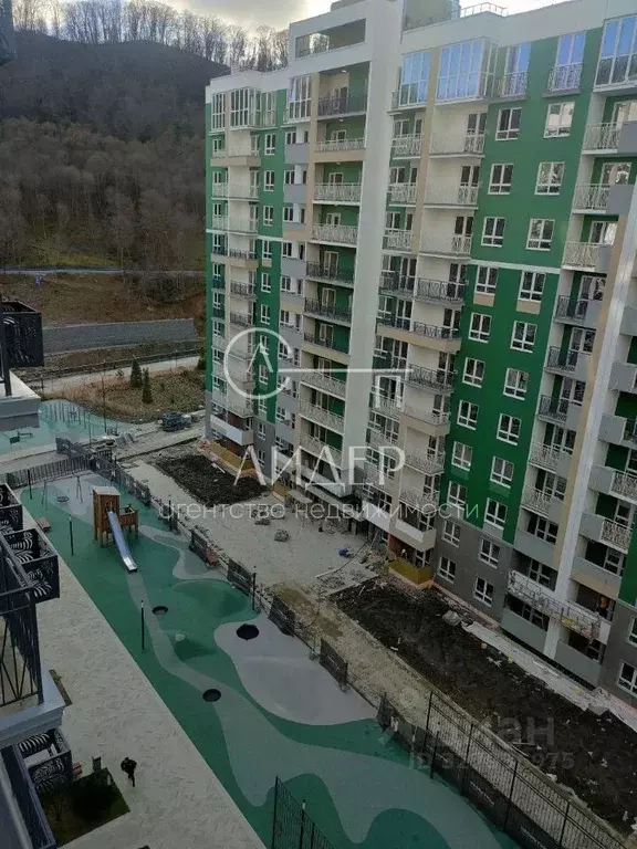 Студия Краснодарский край, Сочи ул. Искры, 88к1 (23.0 м) - Фото 1