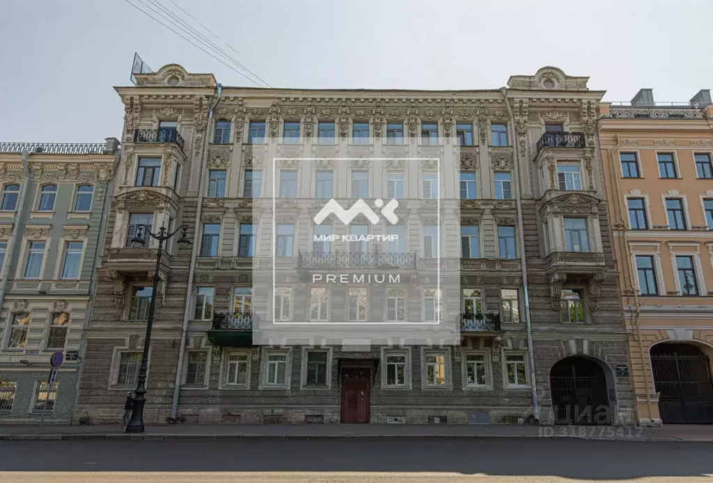 3-к кв. Санкт-Петербург Театральная пл., 12 (85.5 м) - Фото 0