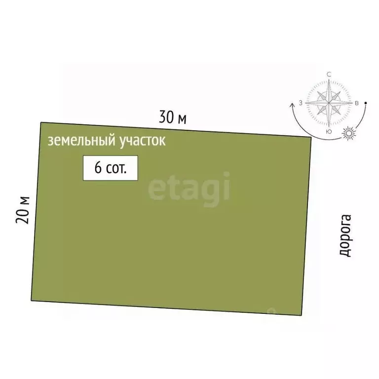 Участок в Крым, Симферопольский район, Николаевка пгт  (6.0 сот.) - Фото 2