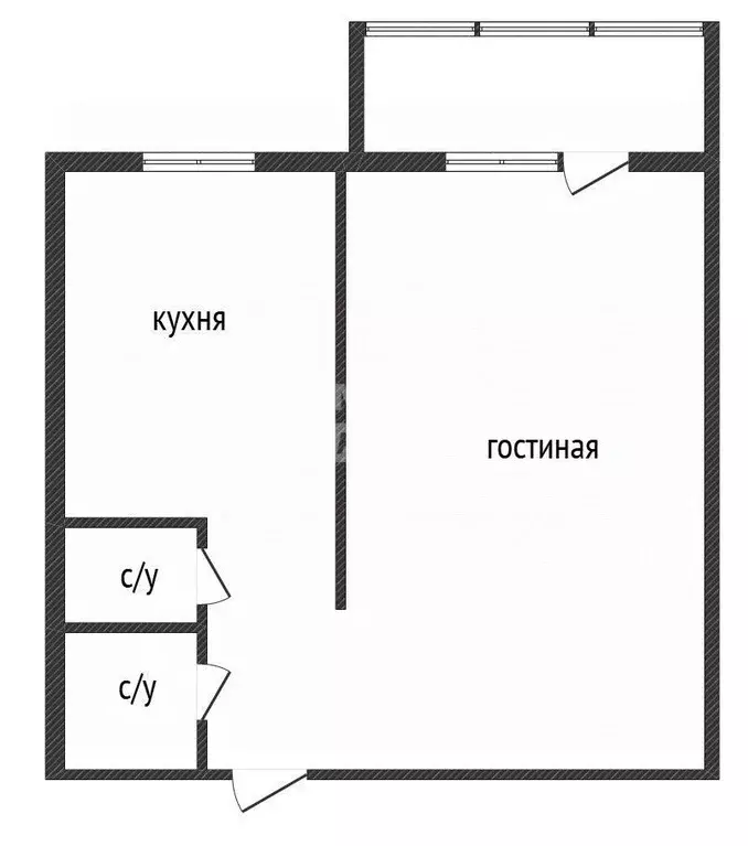 1-к кв. Челябинская область, Миасс ул. Нахимова, 14 (33.0 м) - Фото 2