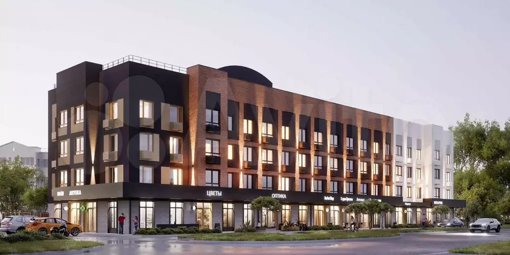 Квартира-студия, 23,7 м, 2/4 эт. - Фото 1