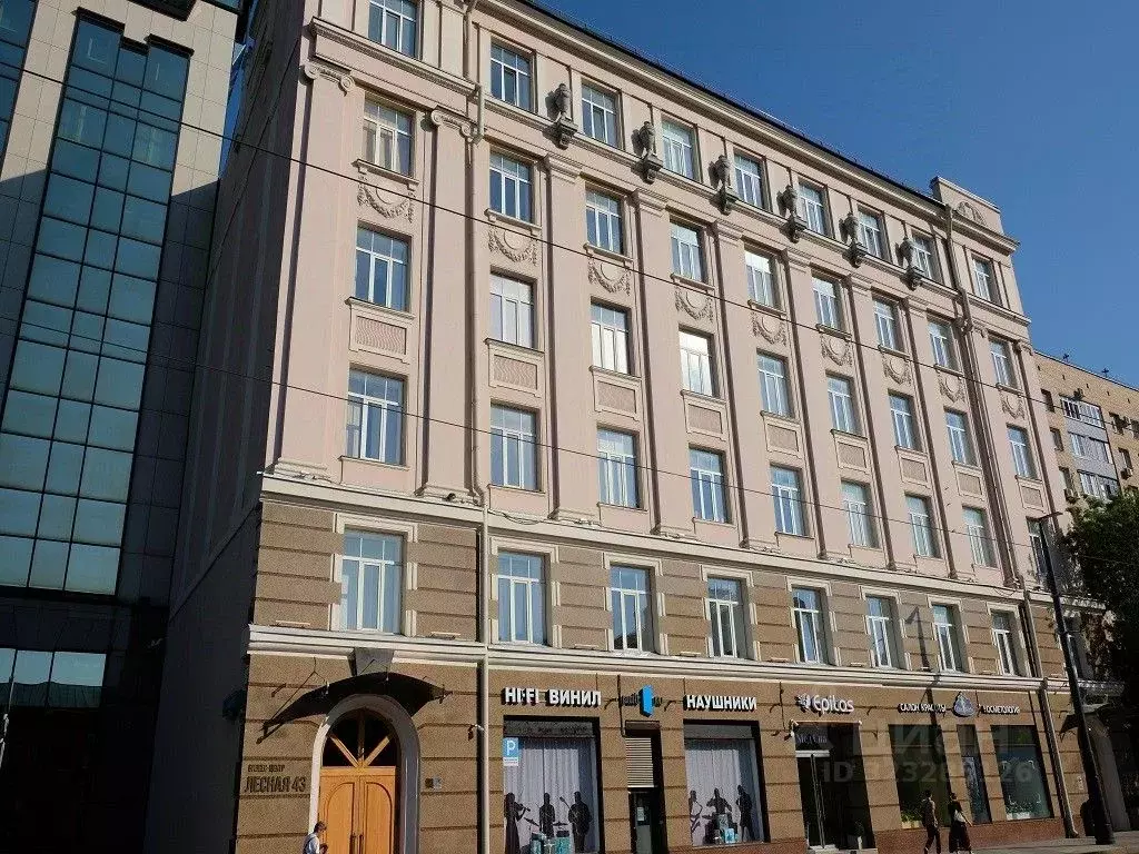 Офис в Москва Лесная ул., 43 (800 м) - Фото 1