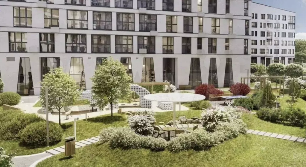 3-к кв. Москва Дзен-кварталы жилой комплекс, 1.4 (63.7 м) - Фото 2