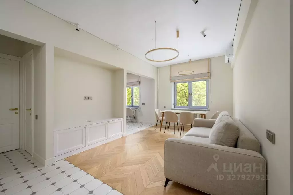 3-к кв. Москва Фрунзенская наб., 28 (75.0 м) - Фото 2