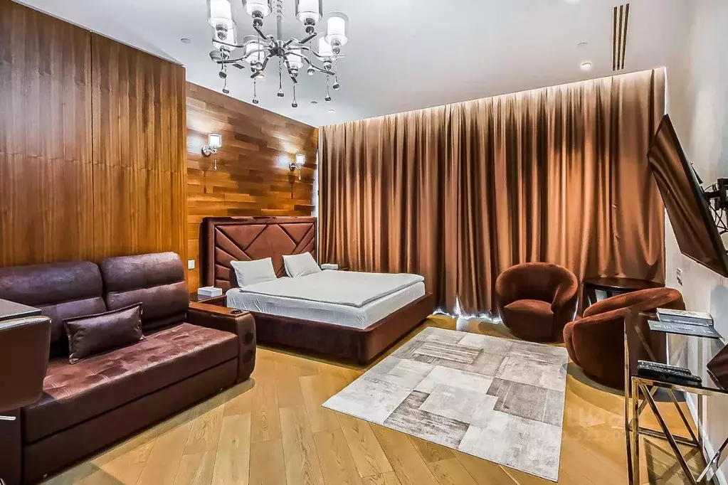 Студия Москва наб. Пресненская, 12 (55.0 м) - Фото 1