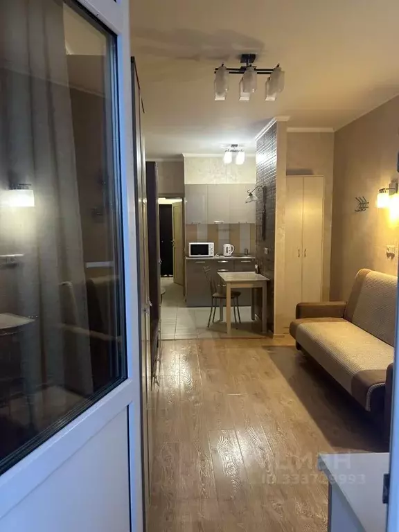 Студия Санкт-Петербург ул. Орджоникидзе, 52 (29.0 м) - Фото 2