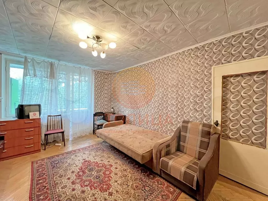 1-к. квартира, 34 м, 4/9 эт. - Фото 0