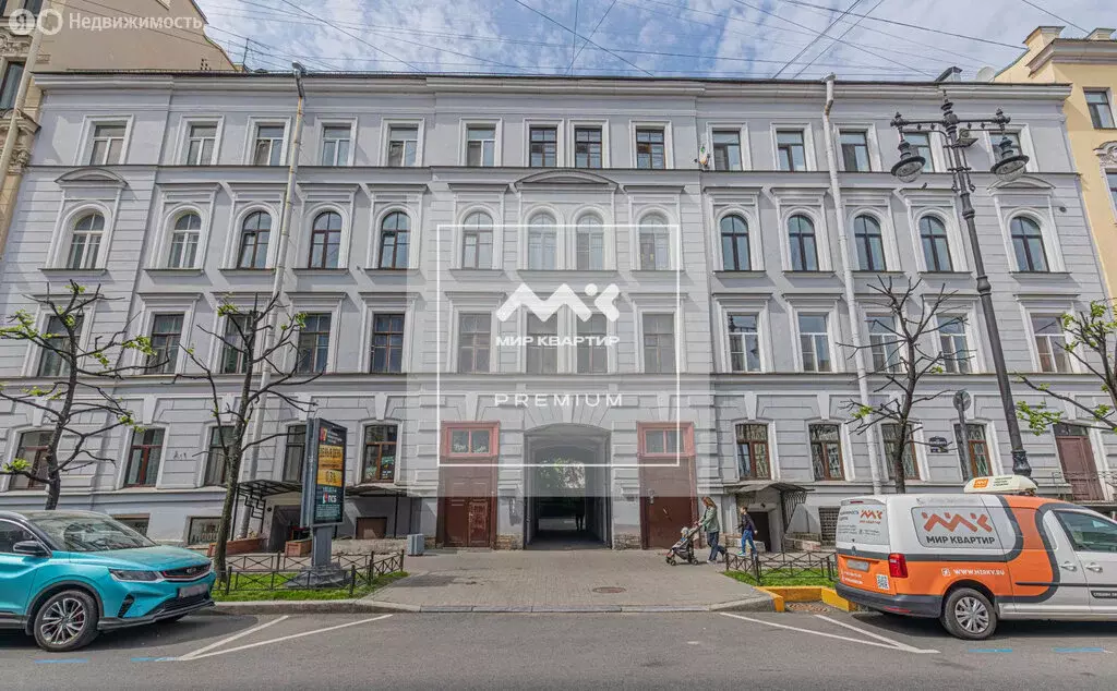 2-комнатная квартира: Санкт-Петербург, улица Маяковского, 40 (76.9 м) - Фото 0
