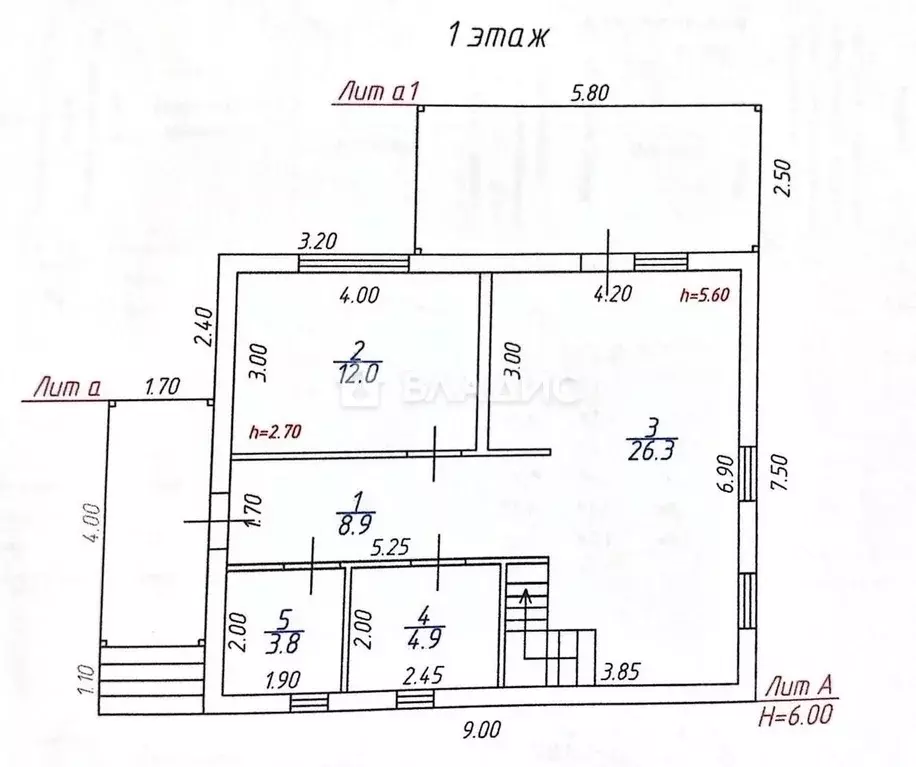 Дом в Пензенская область, Бессоновский район, с. Ухтинка Южная ул., ... - Фото 2