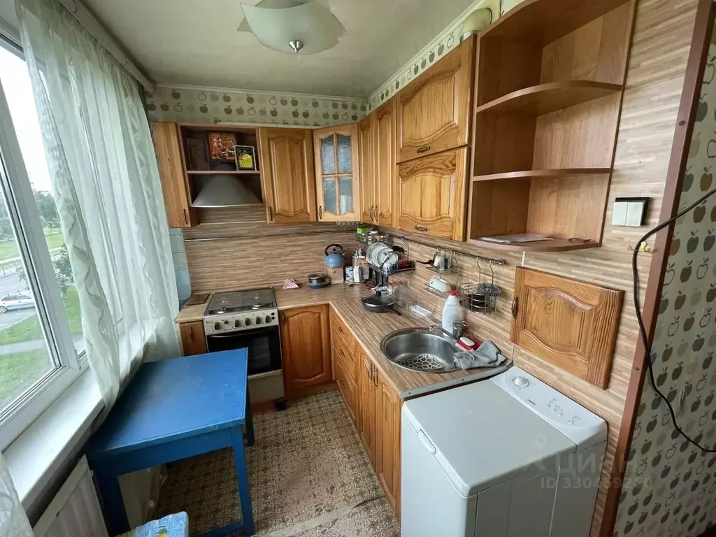 3-к кв. Санкт-Петербург ул. Крыленко, 19К1 (52.0 м) - Фото 1