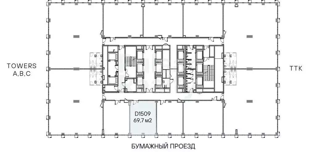 Офис (71.1 м) - Фото 2