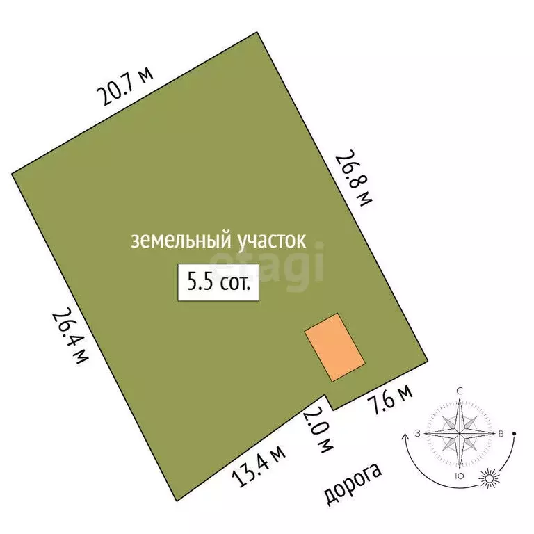 Дом в Тюменская область, Заводоуковский муниципальный округ (30 м) - Фото 1