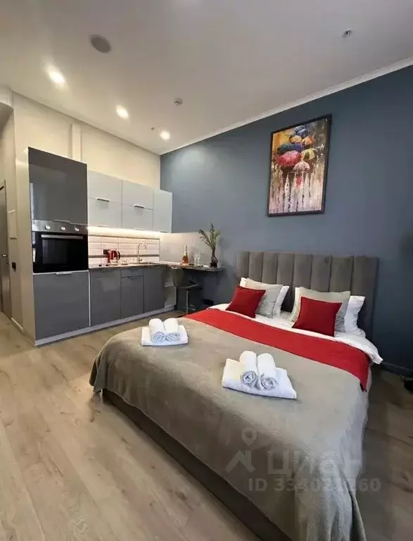 Студия Москва Ленинградский просп., 34А (33.0 м) - Фото 1