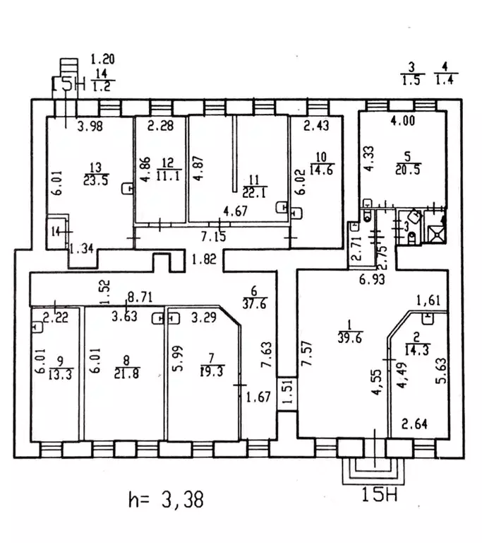 Помещение свободного назначения в Санкт-Петербург 5-я Васильевского ... - Фото 1