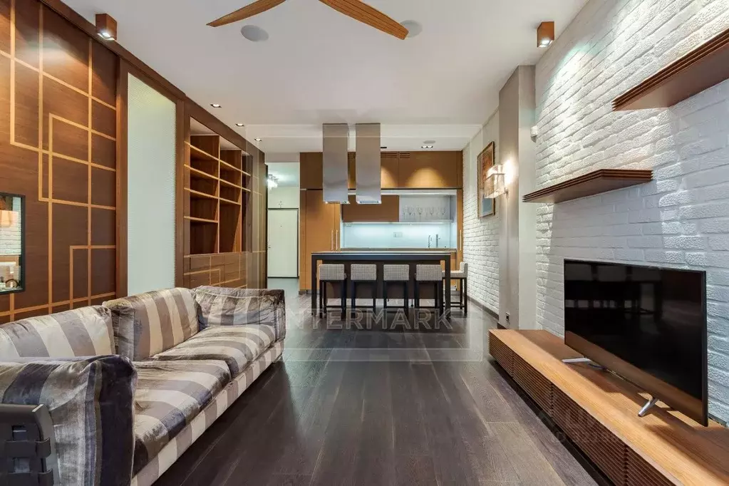 2-к кв. Москва пер. Хилков, 1 (90.0 м) - Фото 1