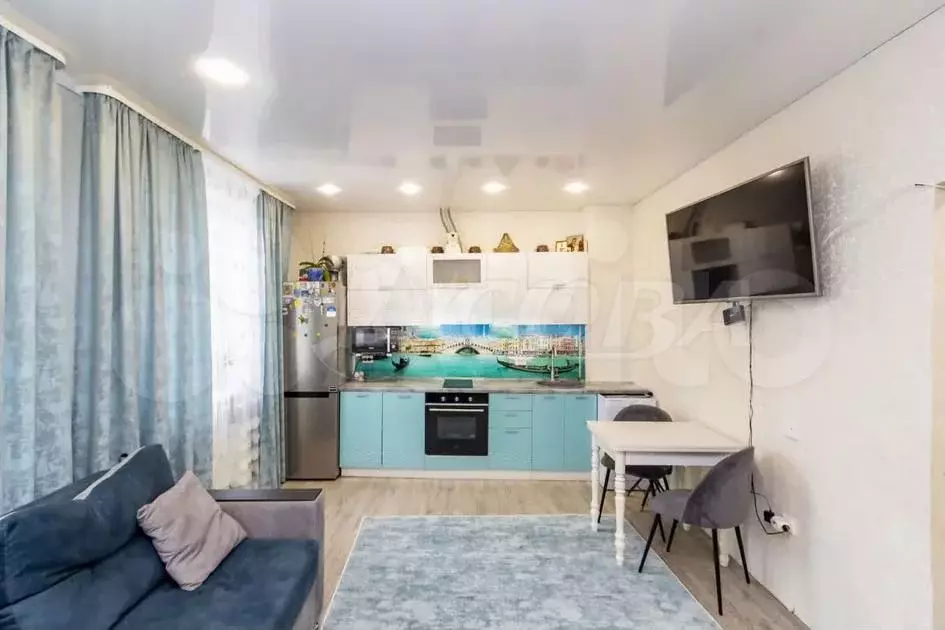 1-к. квартира, 50 м, 12/17 эт. - Фото 1