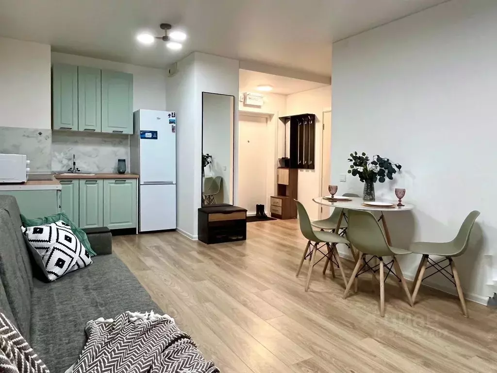 1-к кв. Ленинградская область, Всеволожский район, д. Новое Девяткино ... - Фото 1