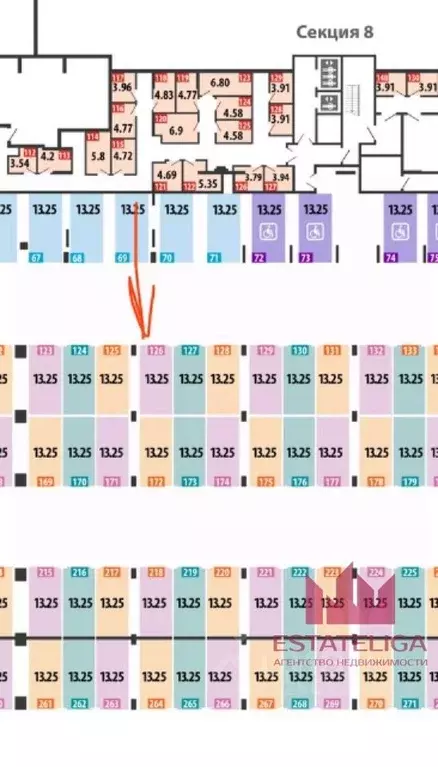 Гараж в Москва ул. Юлиана Семенова, 8к2 (13 м) - Фото 1