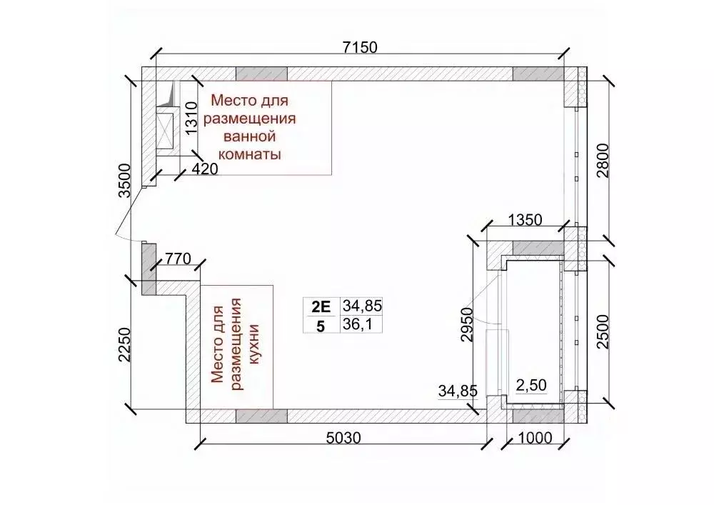 2-к кв. Кемеровская область, Кемерово ул. Дружбы, 10 (36.1 м) - Фото 1