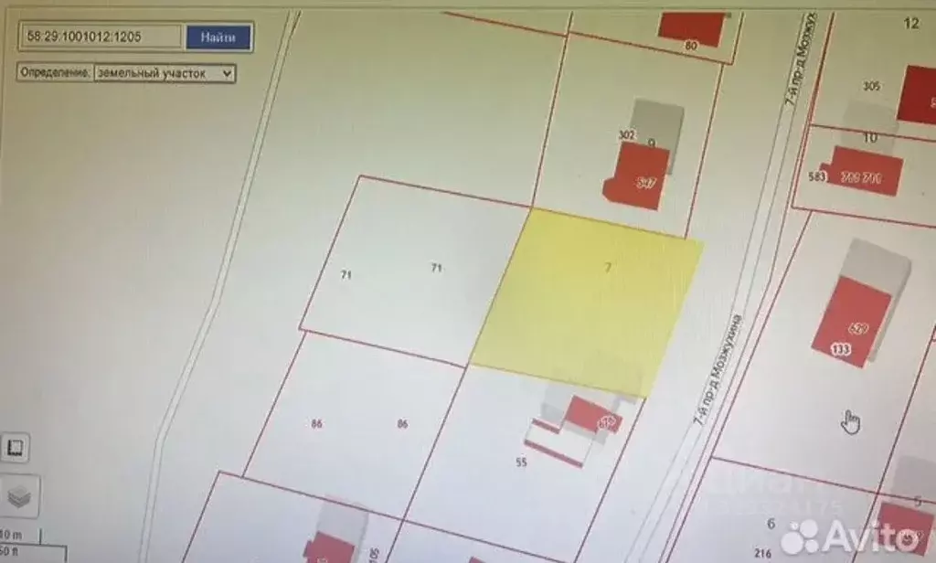 Участок в Пензенская область, Пенза проезд 7-й Мозжухина, 7 (9.7 сот.) - Фото 1