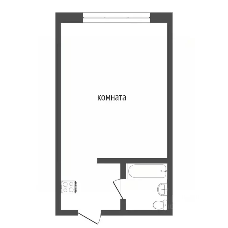 1-к кв. Кемеровская область, Кемерово ул. Халтурина, 23 (16.8 м) - Фото 2